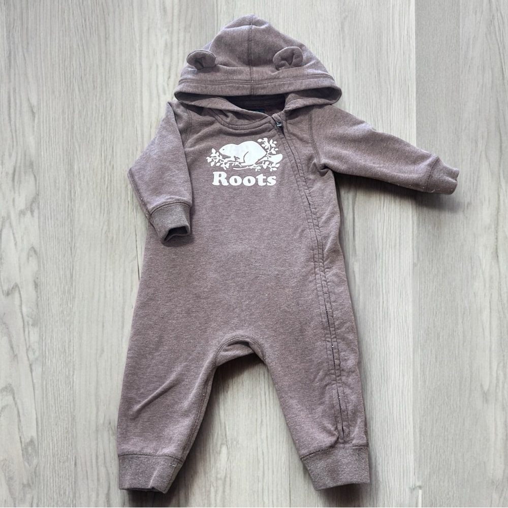 3/$35 Roots Baby Brown One Piece